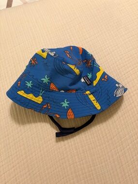 Patagonia Navy Baby Bucket Hat